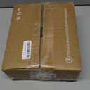 CAROTE 8 Inch Non Stick Frying Pan with Lid,White Granite Nonstick Skillet Omelet Pans, Egg Pan Granite Cookware, PFOS & PFOA Free