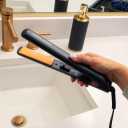 CHI Original 1" Ceramic Hair Straightener Flat Iron for Hair Styling, Advanced Ceramic Technology for Frizz-Free Smooth Shine,Floating Plates for Easy Glide, Analog On/Off Switch,Salon-Quality Results