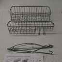 Simple Houseware Stainless Steel Bathroom Hanging Shower Head Caddy Organizer (24 x 10.2 x 4.2 inches)