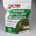Snake Repellent for Yard, Snake Away Repellent for Garden/Lawn, Snake Deterrent Outdoor, Backyard Snake Repellent, Covers 120 Sq Ft, Lasts Up to 60 Days, 4 Packs/Bag
