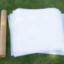 24X24 Inch 7mil Blank PET Laser Cutting Stencil Plastic Sheets (10 Pack), Food-Safe Mylar Template Material for Crafting, Template Material for Cutting Machines, Cricut Venture, Laser Cutting