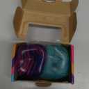 Color Swirl Squishy Stress Cubes 2-Pack: 2.25" Stress Balls for Kids & Adults | Fidget Toys for Anxiety, ADHD & Autism | Ideal Classroom Prize | BP