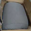 DOWNCOOL Memory Foam Body Pillow Insert with Fiber Cover - Large Full Body Pillows for Adults - Soft Long Bed Pillows for Side Sleepers - 20x54 inch (Grey, with Cover)