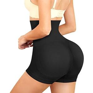 Nebility Butt Lifter Padded Shapewear High Waist Hip Enhancer Pads Shorts Women Seamless Underwear Tummy Control Panty, XS/S