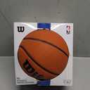 Wilson NBA 28.5" Basketball: Size 6, Composite Shell, Butyl Bladder, Outdoor Use