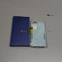 RMOCR Case for Samsung Galaxy A36/A56, Full Body Heavy Duty Rugged Shockproof Protective Phone Cover with Lanyard Strap, Tempered Glass Screen Protector and Camera Lens Cover, Mint Green