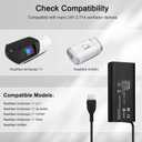65W 24V Power Supply Compatible with Resmed AirSense 11 S11 AutoSet Elite CPAP Machine Air 11 PSU 65W Airsense 11 Supplies Charger Cable