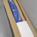 BCAN 40/48" Foldable Mini Trampoline Max Load 330lbs/440lbs, Fitness Rebounder with Adjustable Foam Handle, Exercise Trampoline for Adults Indoor/Garden Workout (Blue)