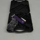 Andis 24820 EasyClip Professional-Animal 7-Piece Detachable Ceramic Blade Clipper Kit, Frustration Free Packaging, Corded Electric, Purple