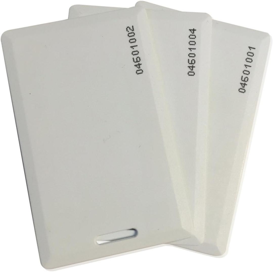 100 pcs 26 Bit Proximity Clamshell Weigand Prox Swipe Cards Compatable with ISOProx 1386 1326 H10301 Format Readers and Systems. Works with The vast Majority of Access Control Systems