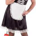 Fun Shack Maid Outfit for Men, Male Uniform, French Maid Costume, Party Dress Up (M)