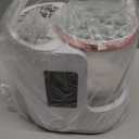 3 IN 1 Electric Makeup Brush Cleaner, Automatic Makeup Brush Cleaner with Makeup Brush Dryer, Portable USB Deep Cleaning for All Size Beauty Makeup Brush Set, Blush Brush, Sponges (White)