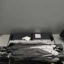 Pamo Babe Portable Playard,Sturdy Play Yard with Padded Mat and Toy bar with Soft Toys (Grey)