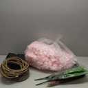 Artificial Cherry Blossom Trees - Fake Flower Background Walls with Simulated Branch and Rattan Design - for Indoor Ceiling Air Conditioning Pipe Ornamental(Pink)