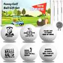 Fancy Land Funny Golf Ball Gift for Dad Golfers Grandfather Happy Fathers Day Birthday Christmas Bulk