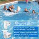 Sanyasi Pool Skimmer Basket Replacement for Hayward Swimming Pool Skimmer SPX1082CA & Aladdin B-152 Skimmer Fits SP1082 SP1083 SP1084 SP1085 SP1086 SP1075 Skimmers Basket