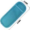 27 Pieces in 9 Colors Reusable Popsicle Holders Popsicle Bags Freezer Ice Pop Sleeves Anti freezing Ice Pop Holders
