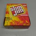Slim Jim Smoked Meat Sticks, Original Flavor, 2g Protein Per Stick, Snack Size, 0.44 oz. (100 Count)