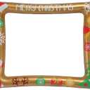 Soochat Christmas Photo Booth Props Frame Christmas Inflatable Selfie Frame Picture Selfie Frame Party Supplies - Xmas/Winter/New Year Decorations