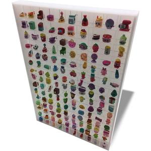 Wall Hanging Acrylic Showcase for Collectibles 150 Openings Compatible with Hatchimals, Mini Figures, Thimbles
