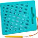 AYNAT FUN Magnetic Drawing Board for Kids & Toddlers with Beads and Magnet Stylus Pen - Magnetic Tablet Toy for Airplane & Car Ride Activities for Kids