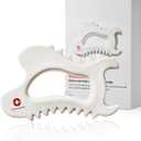 MEDITHERAPY SOKSAL GUASHA,Ceramic Gua Sha,Body Massage Tool, Korean Body Guasha, Guasha Board, Face Lift, Muscle Relief Massage Board (Body Massager)