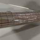 LazBlinds No Drill Bamboo Roman Shades, 46.5" W x 64" H, Malay Walnut