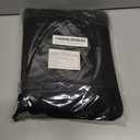 EliteCover 36 inch 600D Heavy Duty Outdoor Fire Pit Cover Round with Waterproof,UV & Fade Resistant, Firepit Covers Round (Black)