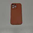 Vooii Compatible with iPhone 16 Pro Max Case, Liquid Silicone Upgrade [Camera Protection] [Soft Anti-Scratch Microfiber Lining] Shockproof Phone Case for iPhone 16 Pro Max 6.9 inch - Caramel