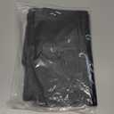 FloraSea 100 Pcs Reusable Black 12x15 Thank You Bags - Merchandise, Party & Gift Bags with Handles
