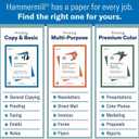 Hammermill Printer Paper, Premium Color 32 Lb Copy Paper, 8.5 x 11 - 1 Ream (500 Sheets) - 100 Bright, Made in the USA, 102630