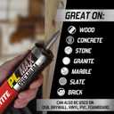 Loctite PL Premium Max Construction Adhesive, 9 fl oz Cartridge, 1 Pack - Versatile Construction Glue for Wood, Concrete, Stone & More