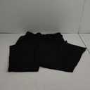 Hanes Mens Essentials Mens Sweatpants, Mens Cotton Jersey Pants with Pockets, 33 (X-Large, Black)