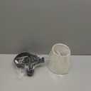 Wall Lamp Plug in with USB and 2 Pin Socket,Wall Mount Lights That Plug in Cord and Switch,Wall Mount Lights for Bedroom Reading Lamps,Nightstand(Bulbs Not Included) (1 Pack)