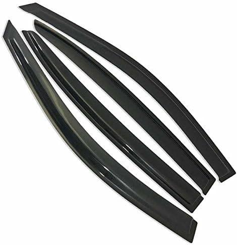 Smoked Window Visors Deflectors Rain Guards for 2013-2017 Honda Accord