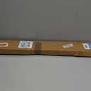 BlastHome® Non-Adjustable Luxury Curtain Rods for Windows, 1 ¼” Rod Set, 4 foot Fixed Length, Brushed Gold