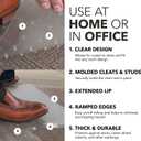 HON Office Chair Mat for Carpet, Computer Desk Chair Mat for Carpeted Floors, Easy Glide in Office or Home with Extended Lip (36 x 48)