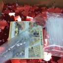 12PCS Red Shimmer Wall Backdrop, Square Sequin Photo Backdrops Panel, Glitter Wall Background for Birthdays, Weddings, Christmas, Baby Showers, Disco Bachelorette Party Decoration (3FTx4FT)