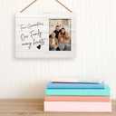 Family Picture Photo Frame, Christmas Mothers Fathers Day Families Gifts For Families Reunion, Five Generation One Family Many Hearts Picture Frames 4x6