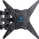 PERLESMITH Full Motion TV Wall Mount for 26-60 Inch TVs, UL-Listed TV Mount with Articulating Arms Swivels Tilt Extension - Wall Mount TV Brackets VESA 400x400 Fits LED LCD OLED 4K TVs Up to 77 lbs