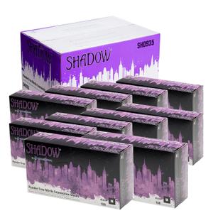 Adenna SHADOW Disposable Nitrile Gloves  6 Mil, Medical Grade Exam Rubber Glove with Textured Grip, Non-Latex & Powder-Free, Case of 1000, Medium, Black