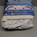 GoPong Pool Lounge Beer Pong Inflatable with Social Floating, White