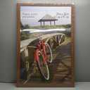 MCS Museum Poster Frame 24x36 Medium Oak, Vertical & Horizontal Wall Hanging Large Picture Frame for Photos, Posters & Art Prints (1-Pack)