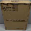 Small Cat Tree Tower Scratching Post with Perch Bed for Indoor Cats and Kittens,Track Ball Hanging Ball Toy Self-Massage Brush Beige