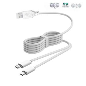 Breast Pump USB Charger Cord Compatible with Elvie Wearable Breast Feeding Pump Stride 2, Double Pump, V2, Hospital-Grade, Stride Plus Catch Milk Collector Replacement Charging Parts Power Cable 5.9FT