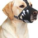 Dog Muzzle for Large Dogs, Soft Mesh Muzzle to Prevent Biting & Barking, Secure and Breathable for Training, Grooming, and Vet Visits, XL 8.7"-11"
