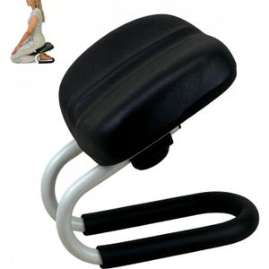 Meditation Bench, Prayer Kneeling Stool with Non-Slip CushionAdjustable Metal Kneeling Meditation Stool,Ergonomic Yoga Stool for Long Periods Meditation, Home Prayer and Yoga