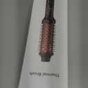 Upgraded Infrared Bounce Brush, Heated Thermal Round Brush with 5 Heat Settings & LED Display, 1.5 Inch lonic for Hair Straightener & Curling Wand, Dual Voltage, Blowout Look, Gifts for Women