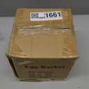 Chicken Egg Basket for Gathering Fresh Eggs with Metal Handle, Wire Egg Collecting Basket with Wooden Base, Round Egg Holder Countertop, Vintage Rustic Farmhouse Kitchen Decor Fruit Storage