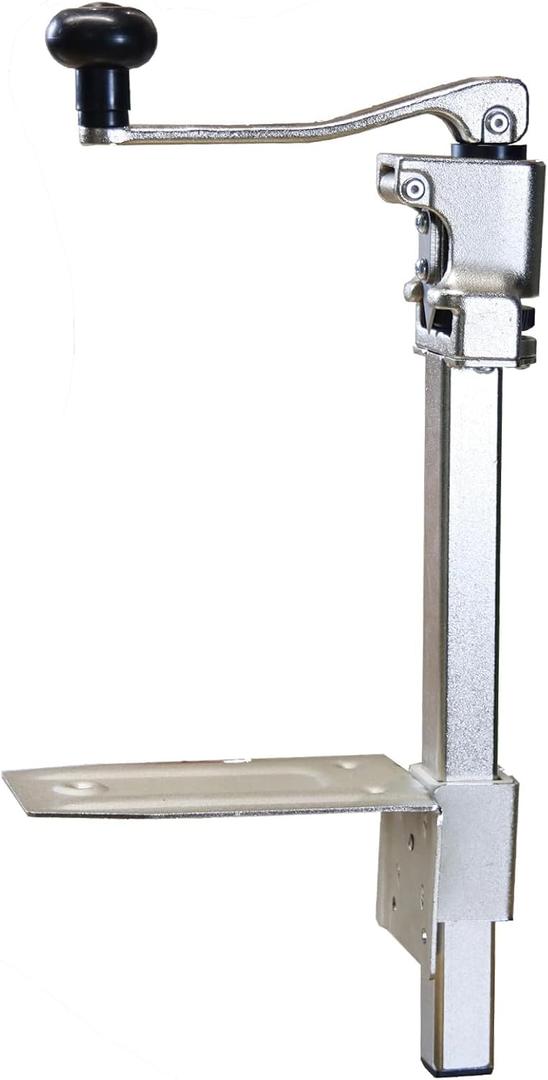 Commercial Can Opener Heavy Duty for Large Cans Industrial Can Openers for Big Can Manual Stainless Steel Table Can Openers Restaurant Can Opener #10 Cans Up To 11" Tall For Bars Hotel Kitchen